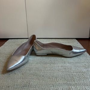 BCBGeneration silver flats